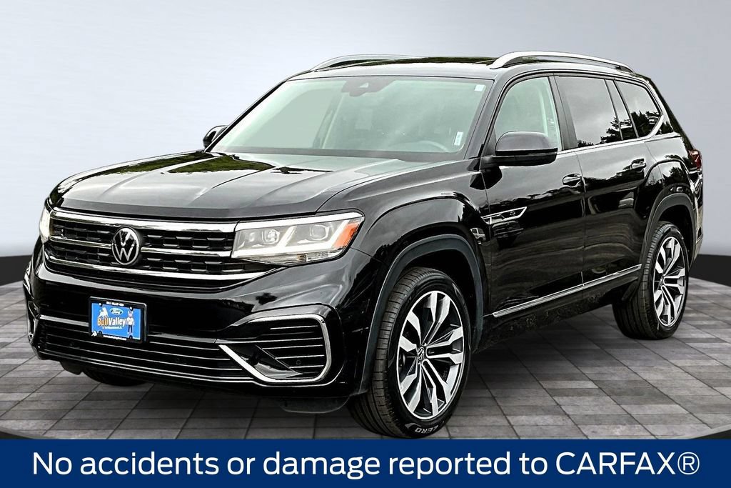 Used 2021 Volkswagen Atlas SEL R-Line w/ MDO Package (Bench Seat) AWD/4WD image 3