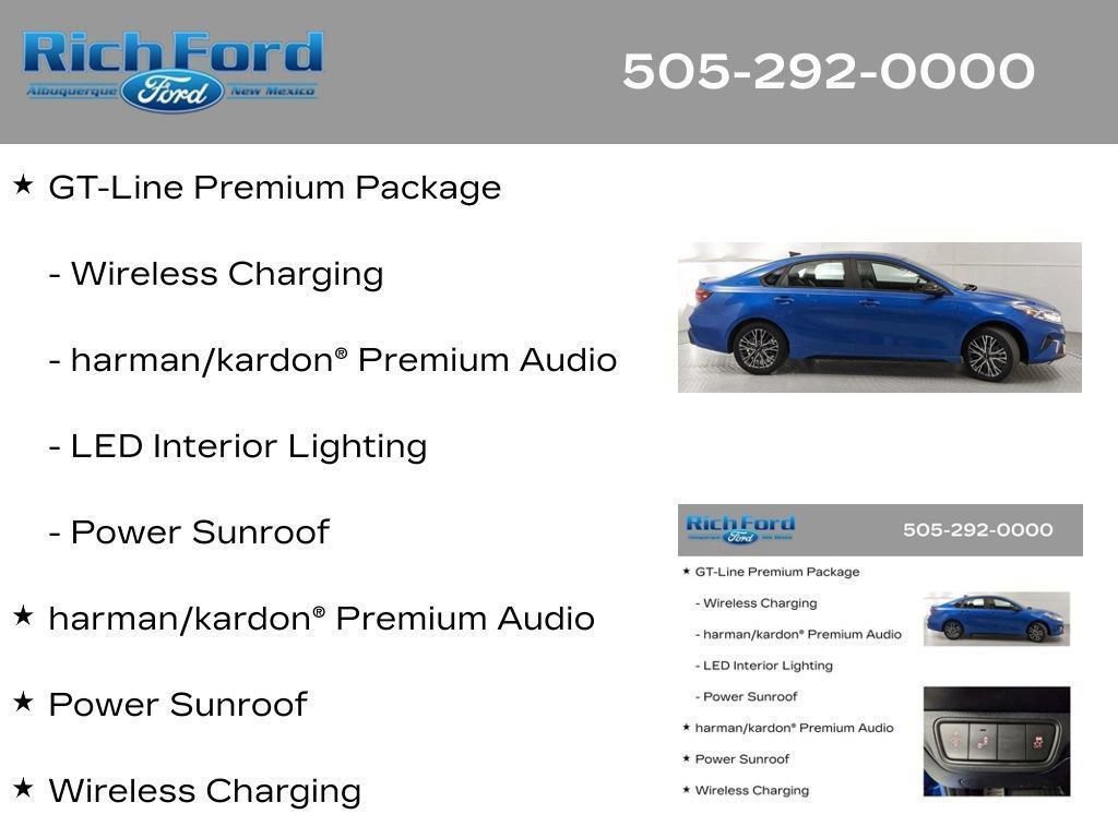 Used 2024 Kia Forte GT-Line w/ GT-Line Premium Package FWD image 15