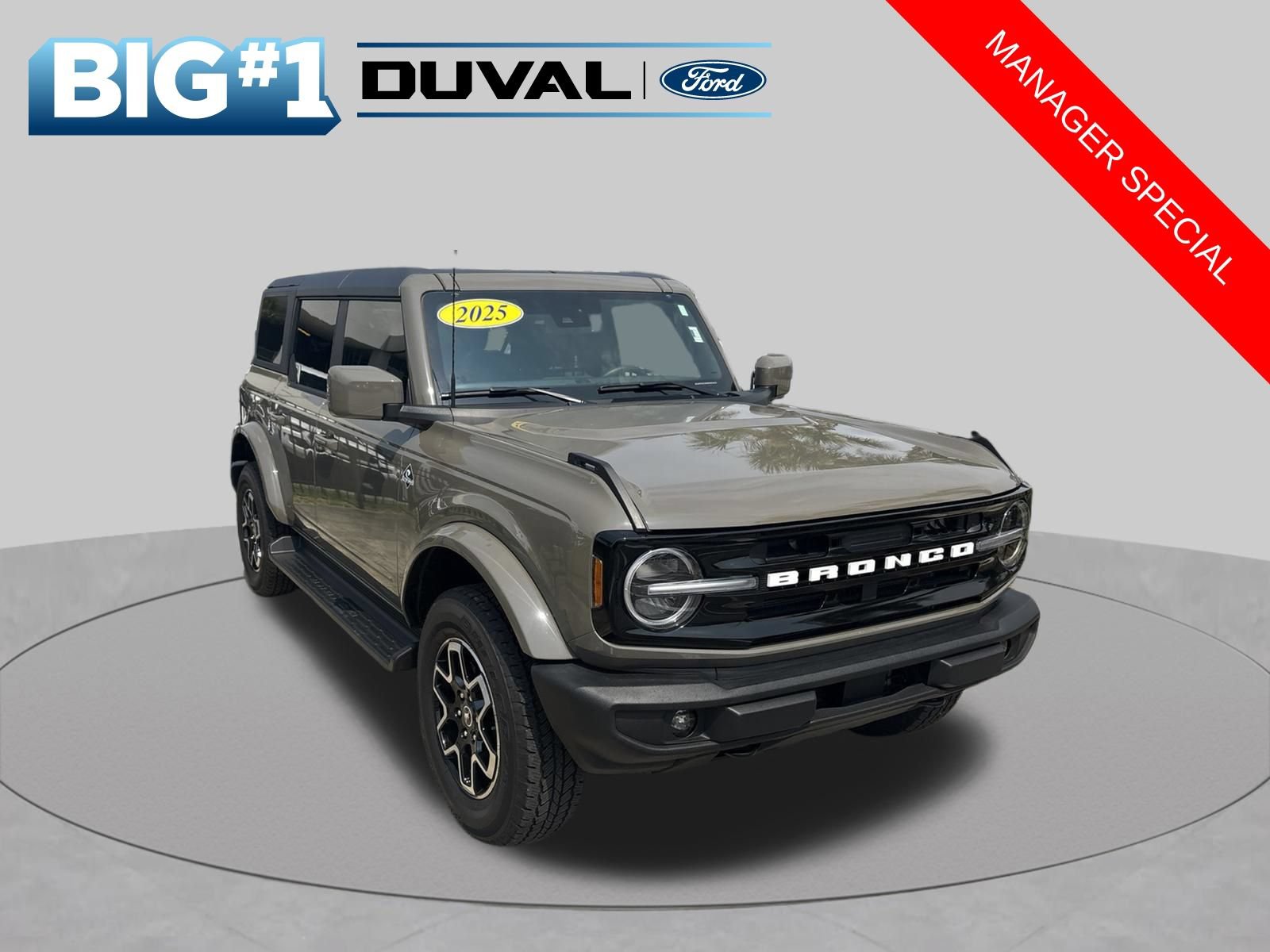 Certified 2025 Ford Bronco Outer Banks