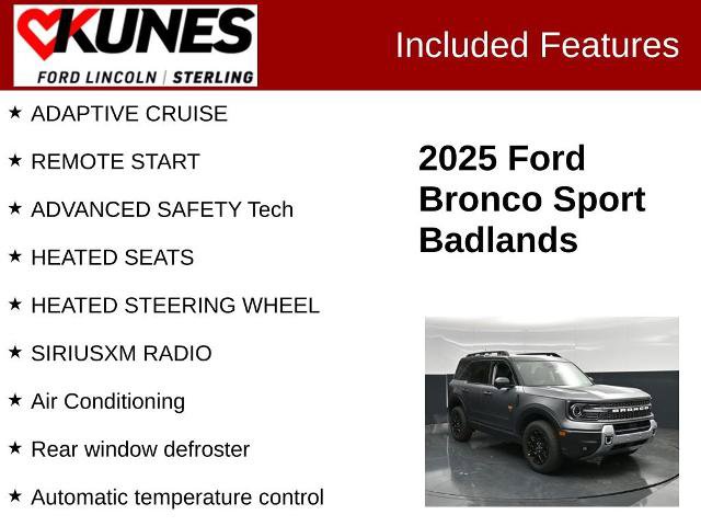 Certified 2025 Ford Bronco Sport Badlands AWD/4WD image 2
