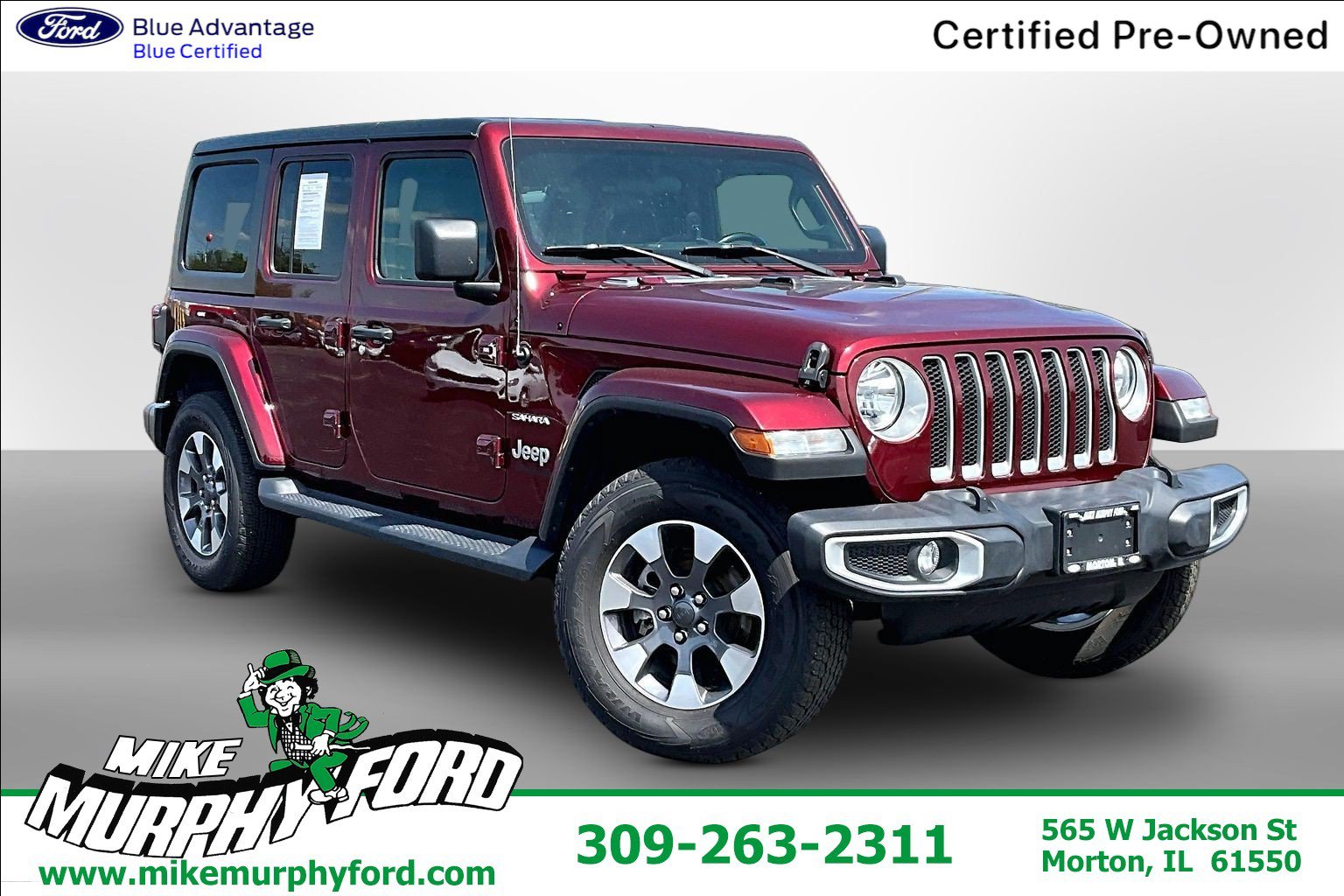 Used 2021 Jeep Wrangler Unlimited Sahara