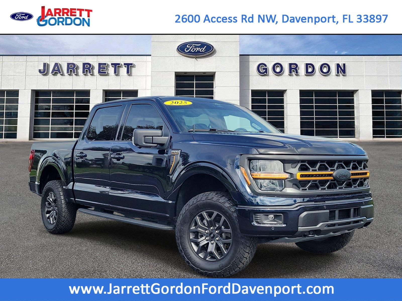 Certified 2025 Ford F150 Tremor w/ Bed Utility Package AWD/4WD 360° Tour