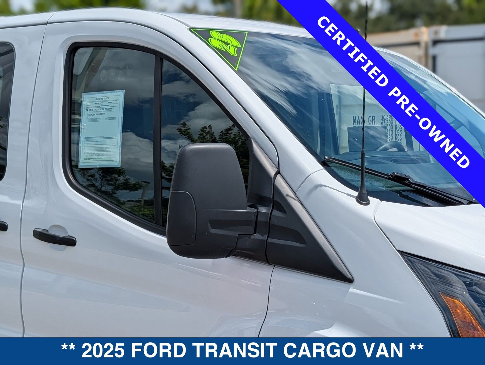 Certified 2025 Ford Transit 250 Low Roof w/ Exterior Upgrade Package RWD image 11