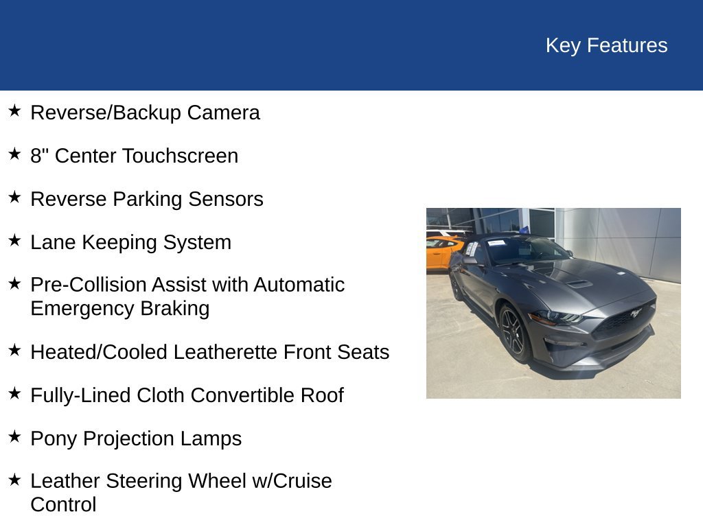 Certified 2022 Ford Mustang Premium RWD image 29