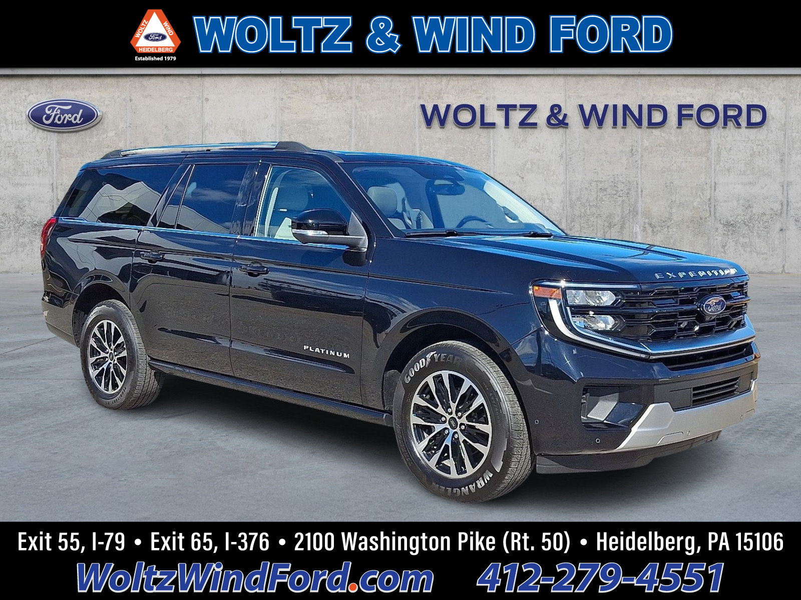 Certified 2025 Ford Expedition Max Platinum AWD/4WD image 1