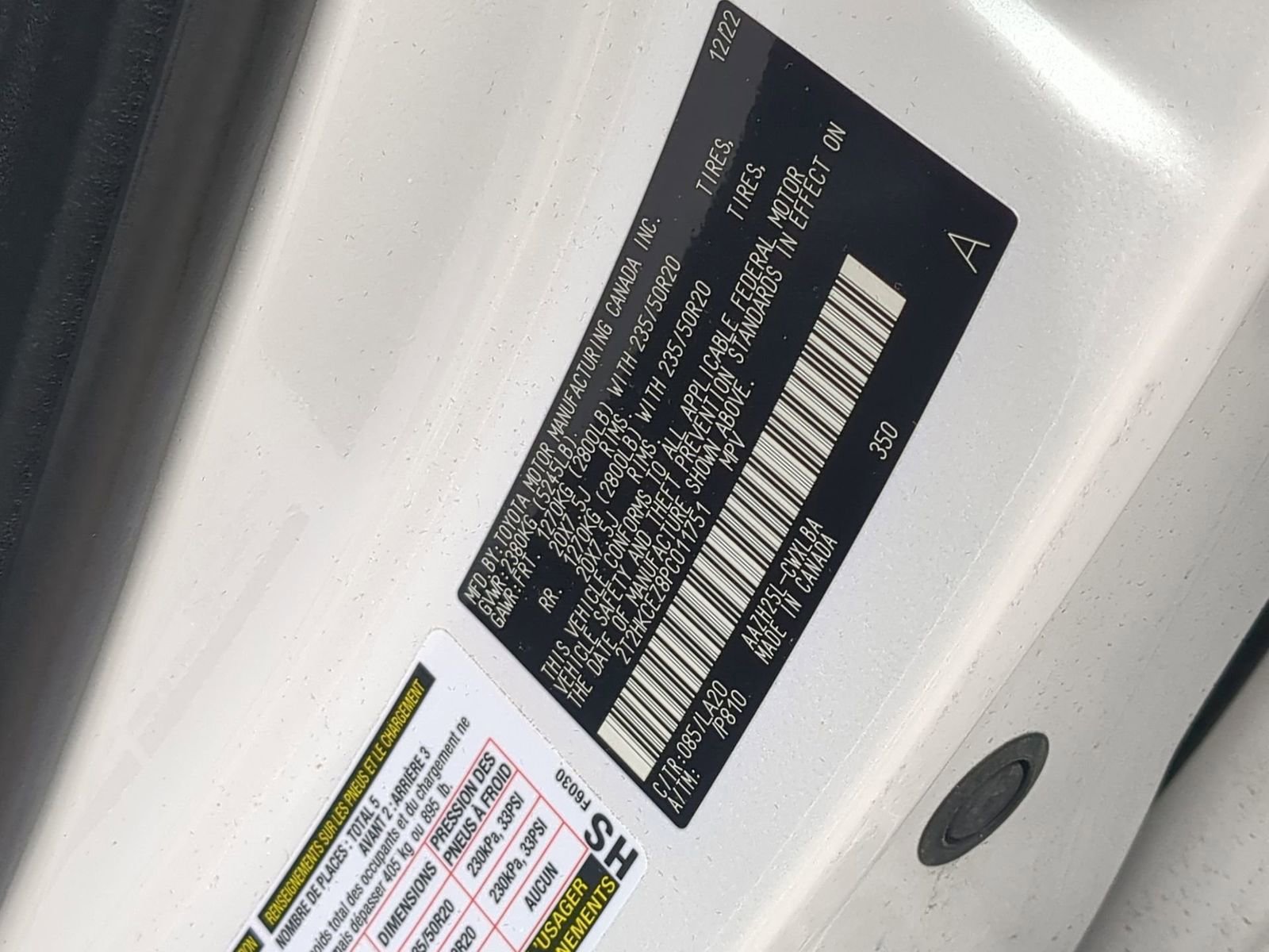 Used 2023 Lexus NX 350h AWD w/ Towing Package (2000 Lbs) image 40