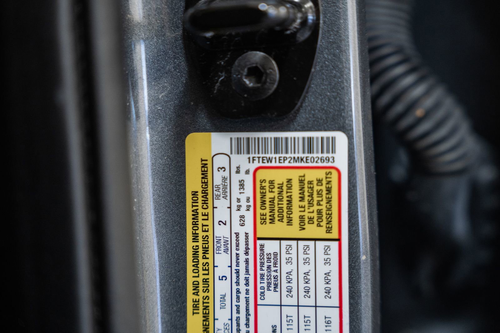 Certified 2021 Ford F150 Lariat w/ Equipment Group 502A High image 47