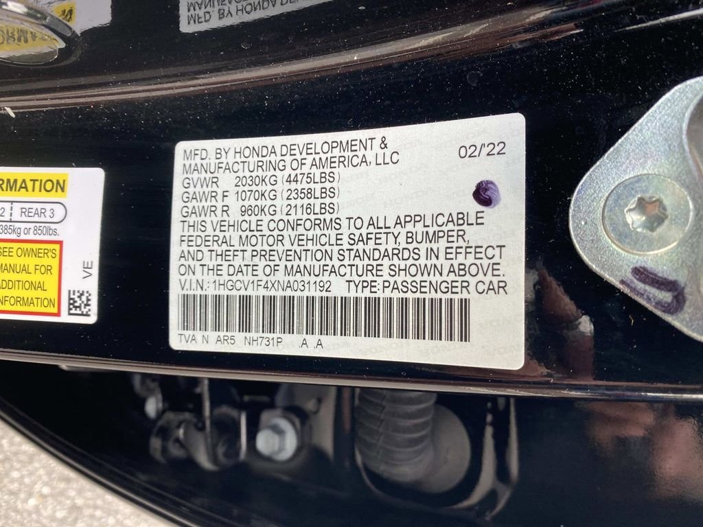 Used 2022 Honda Accord Sport Special Edition image 20