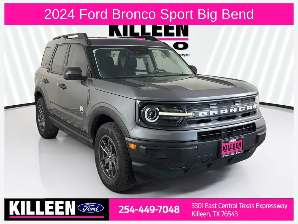 Certified 2024 Ford Bronco Sport Big Bend