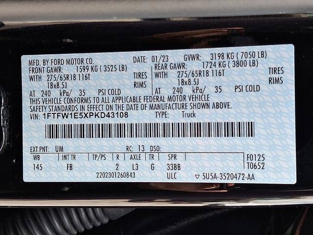 Certified 2023 Ford F150 XLT w/ Equipment Group 302A High AWD/4WD image 28