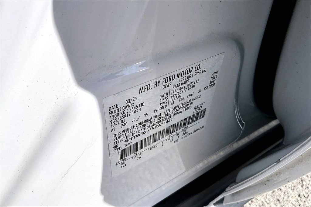 Certified 2024 Ford Maverick Tremor w/ Tremor Off-Road Package AWD/4WD image 31