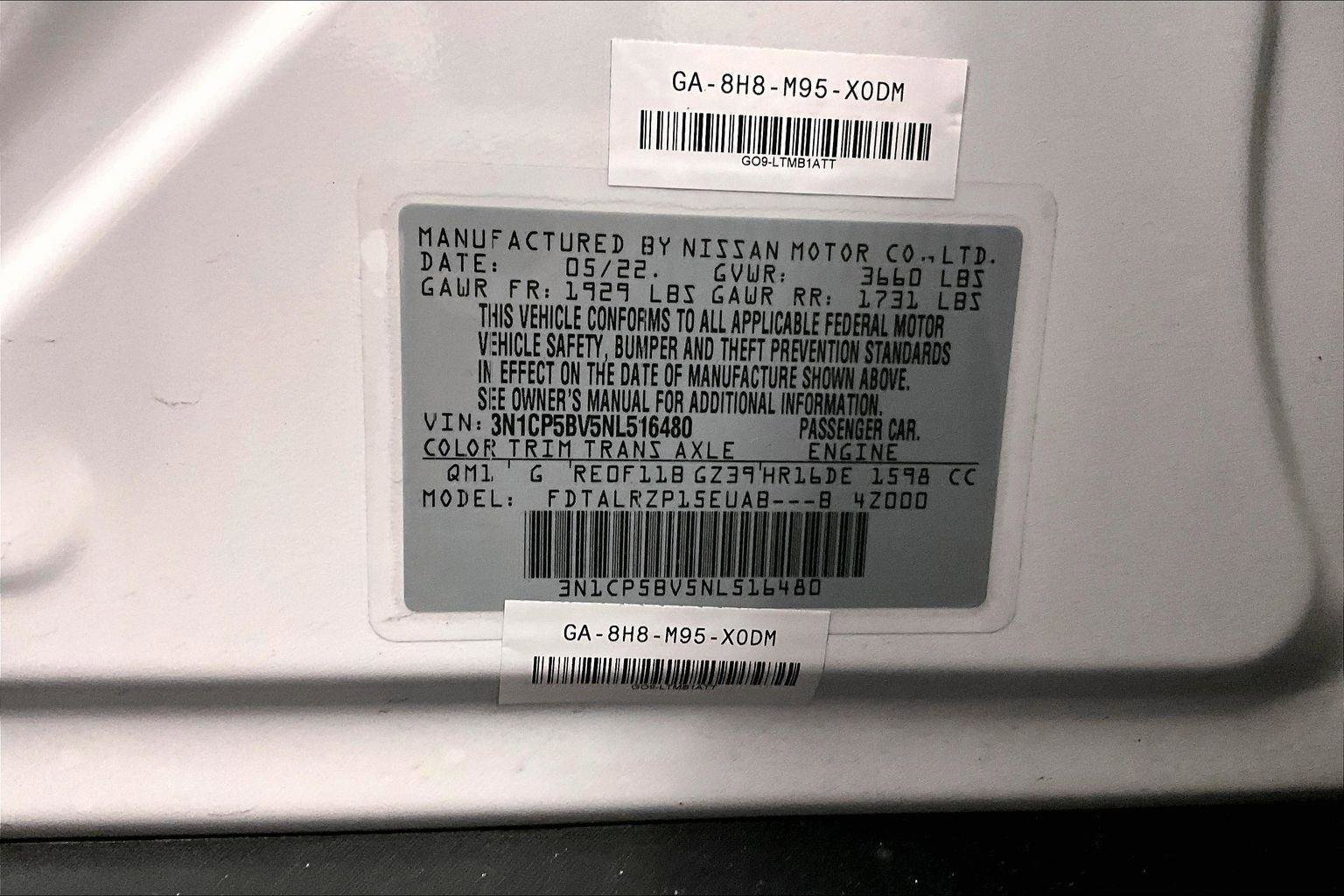 Used 2022 Nissan Kicks S image 32