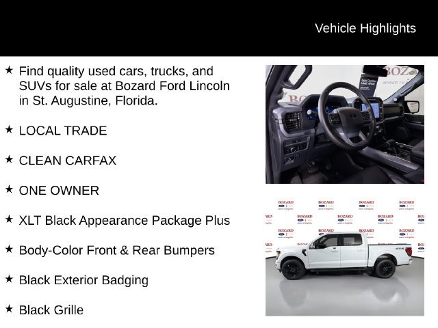 Certified 2025 Ford F150 XLT w/ Equipment Group 303A High AWD/4WD image 2