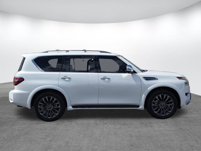 Used 2024 Nissan Armada Platinum w/ Captain's Chairs Package RWD video 3