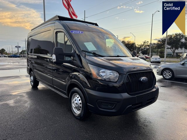 Certified 2021 Ford Transit 250 Medium Roof AWD w/ Interior Upgrade Package
