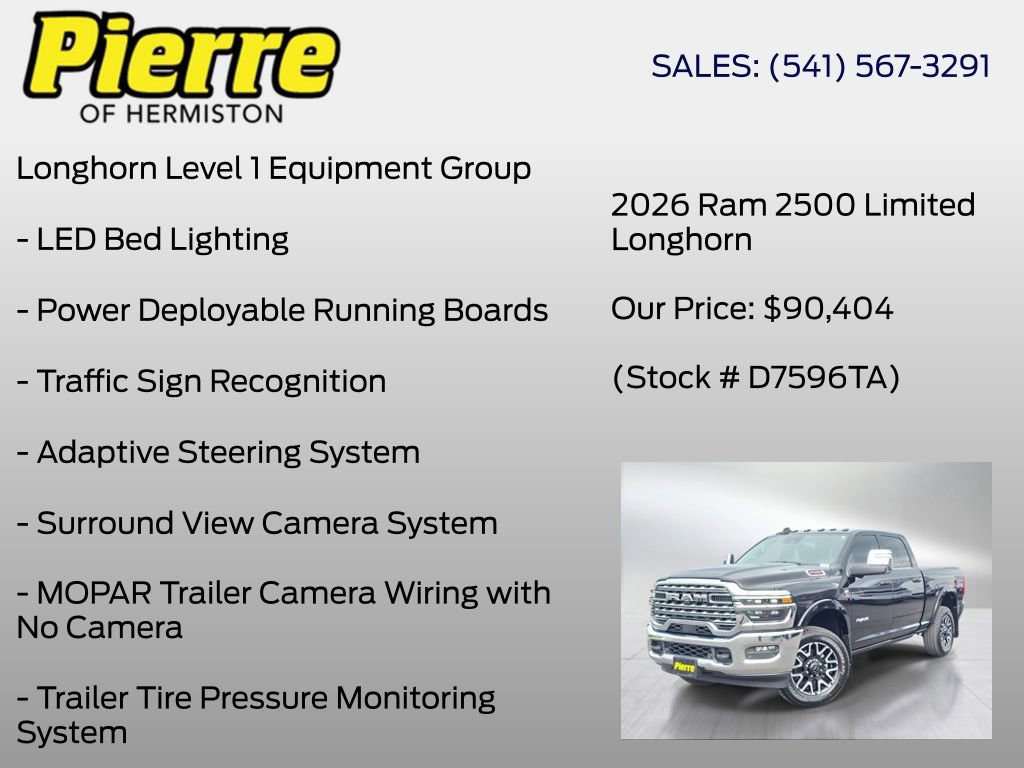 Used 2026 RAM 2500 Limited image 24