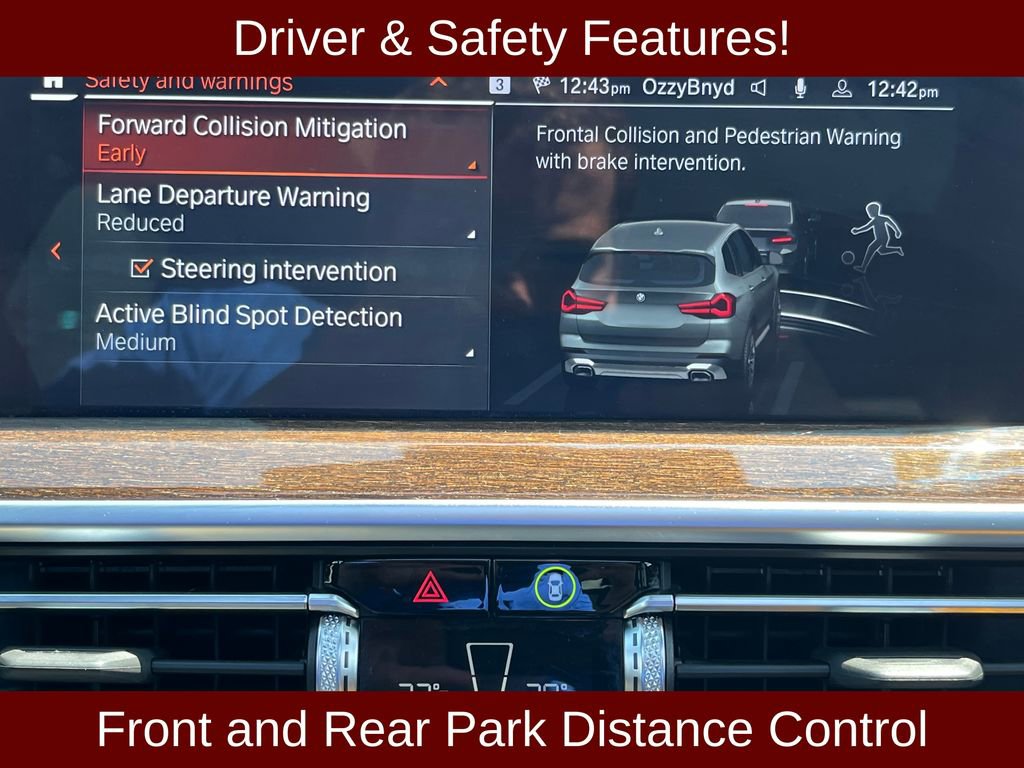 Used 2023 BMW X3 xDrive30i w/ Convenience Package w/ZPA AWD/4WD image 8