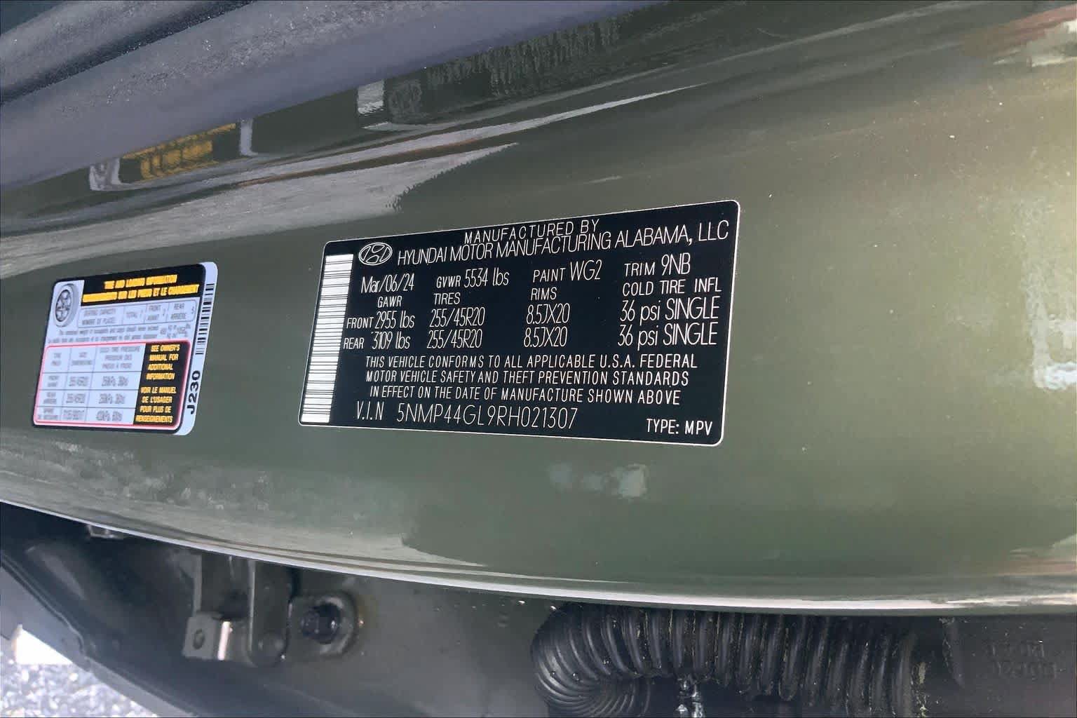 Used 2024 Hyundai Santa Fe Limited FWD image 30