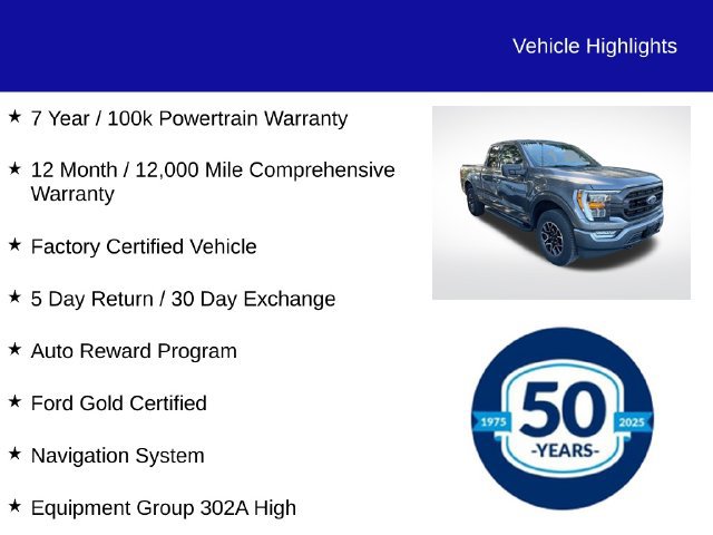Certified 2023 Ford F150 XLT w/ Equipment Group 302A High AWD/4WD image 5