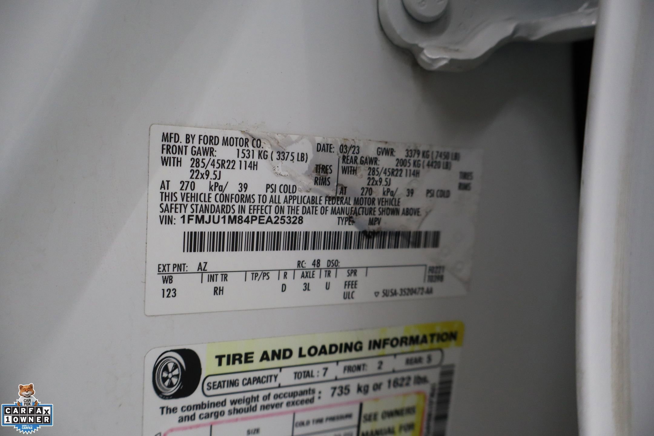 Certified 2023 Ford Expedition Platinum image 33