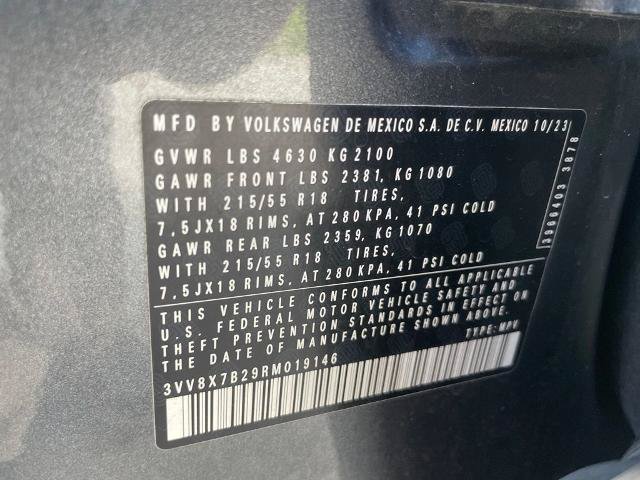 Used 2024 Volkswagen Taos S AWD/4WD image 14