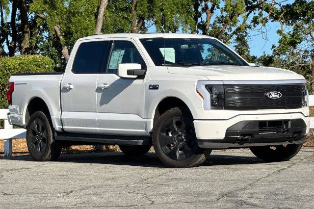 Certified 2025 Ford F150 Lightning Platinum w/ Dark Elements Package AWD/4WD image 2