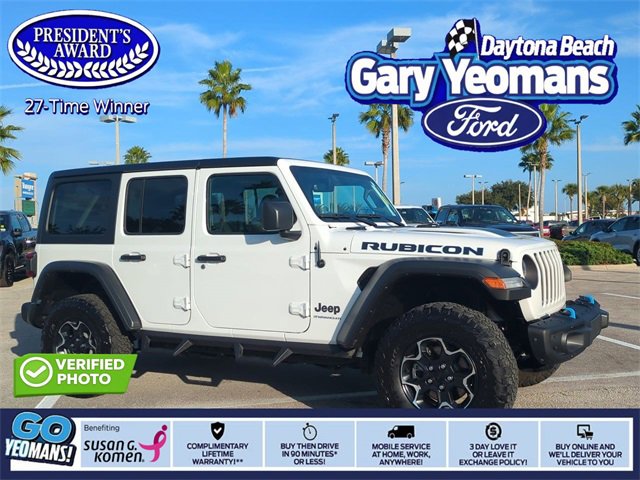 Used 2023 Jeep Wrangler Unlimited Rubicon 4xe w/ Steel Bumper Group image 1