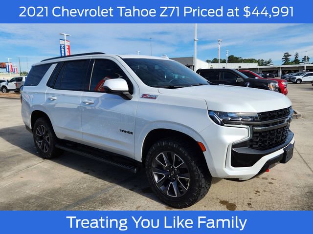 Used 2021 Chevrolet Tahoe Z71 w/ Luxury Package image 1