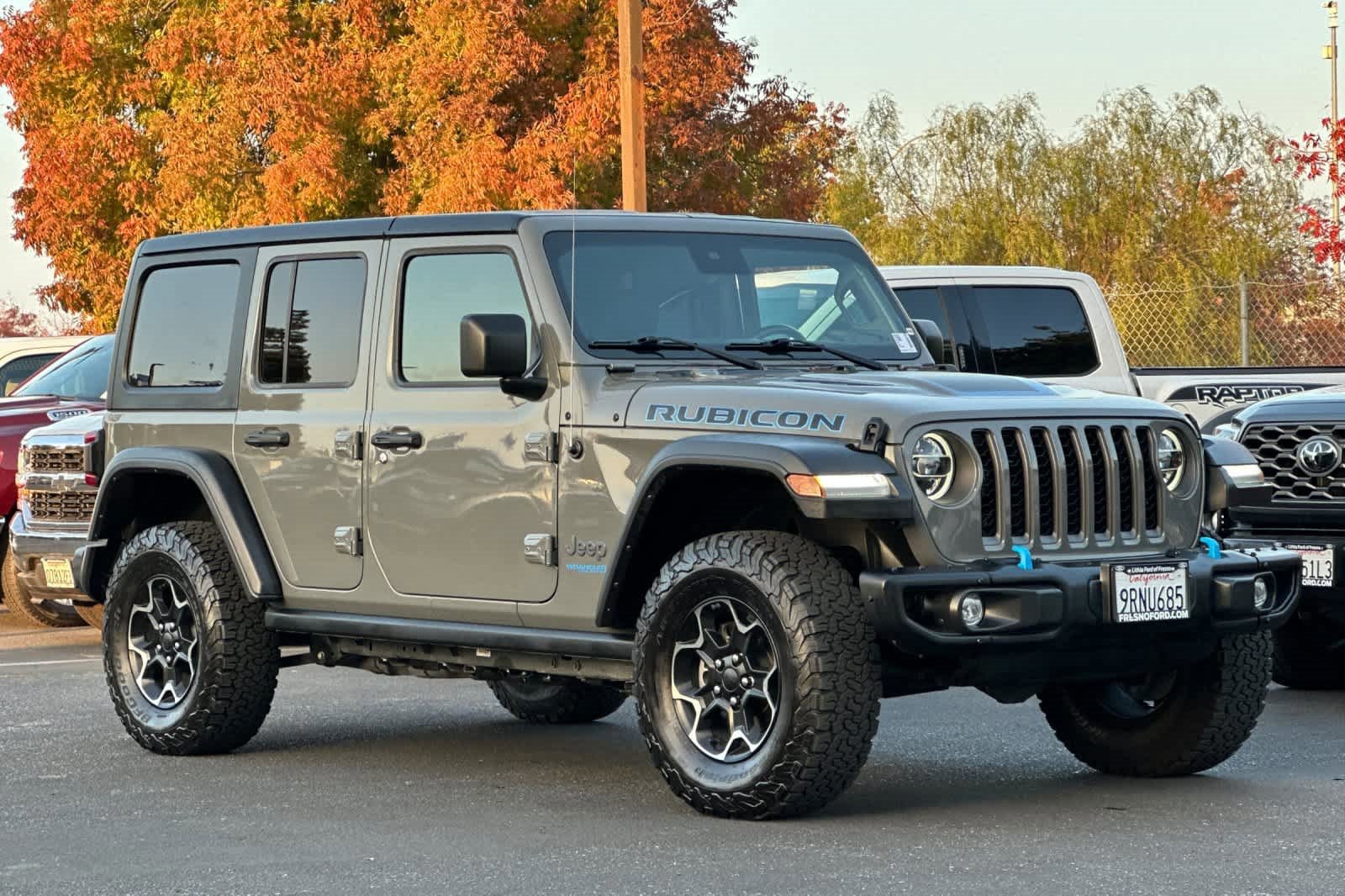 Used 2021 Jeep Wrangler Unlimited Rubicon 4xe w/ Steel Bumper Group image 7