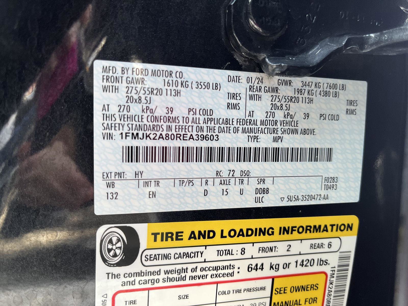 Certified 2024 Ford Expedition Max Limited image 24