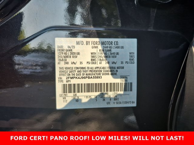 Certified 2023 Ford Edge SEL w/ Convenience Package AWD/4WD image 32