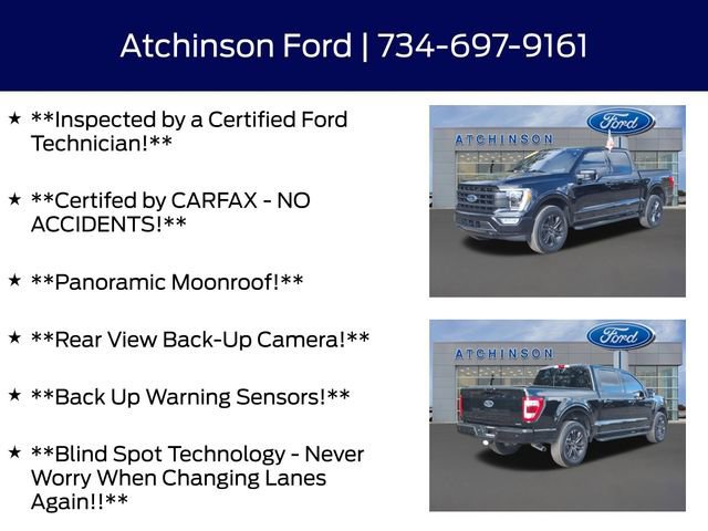 Certified 2021 Ford F150 Lariat w/ Equipment Group 502A High image 8