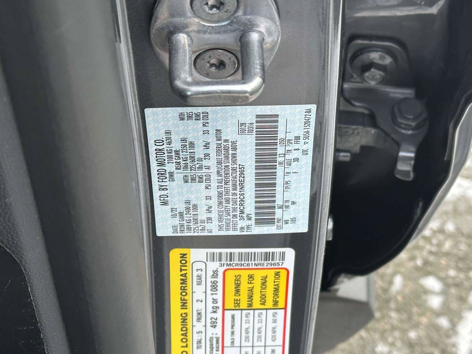 Certified 2022 Ford Bronco Sport Outer Banks w/ Tech Package image 18