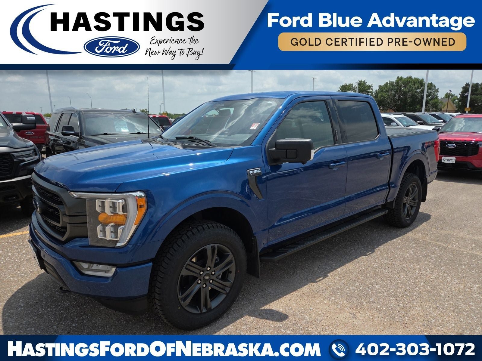 Certified 2023 Ford F150 XLT w/ Equipment Group 302A High AWD/4WD image 1