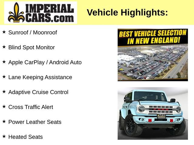 Certified 2023 Ford Bronco Heritage Edition AWD/4WD image 5