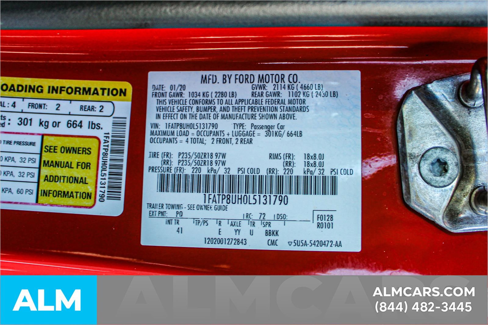 Certified 2020 Ford Mustang Premium image 40