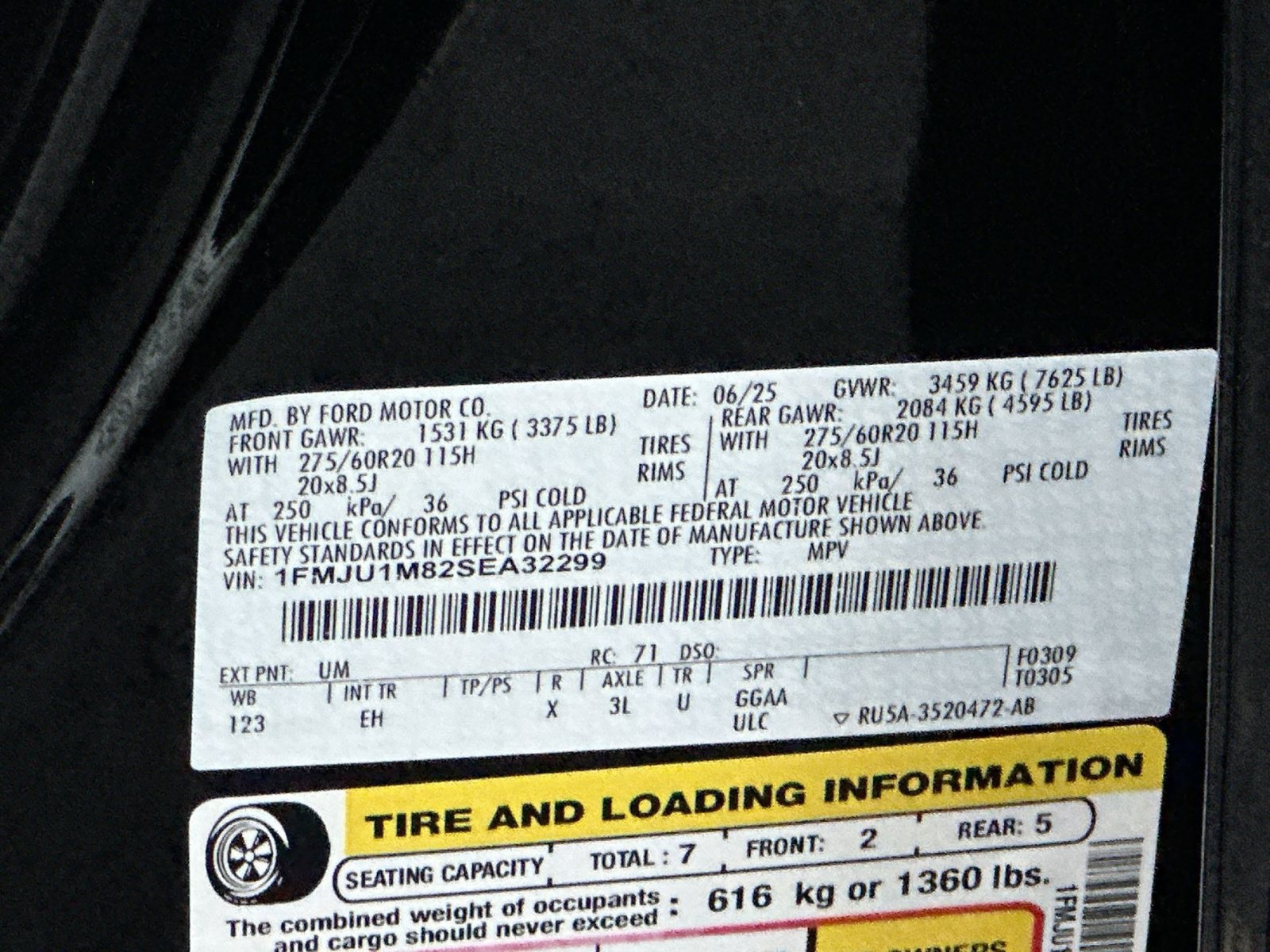 Certified 2025 Ford Expedition Platinum AWD/4WD image 31