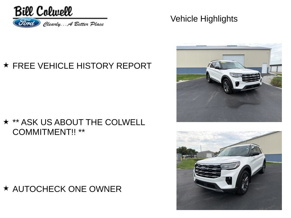 Certified 2025 Ford Explorer Active w/ Active Comfort Package AWD/4WD image 11