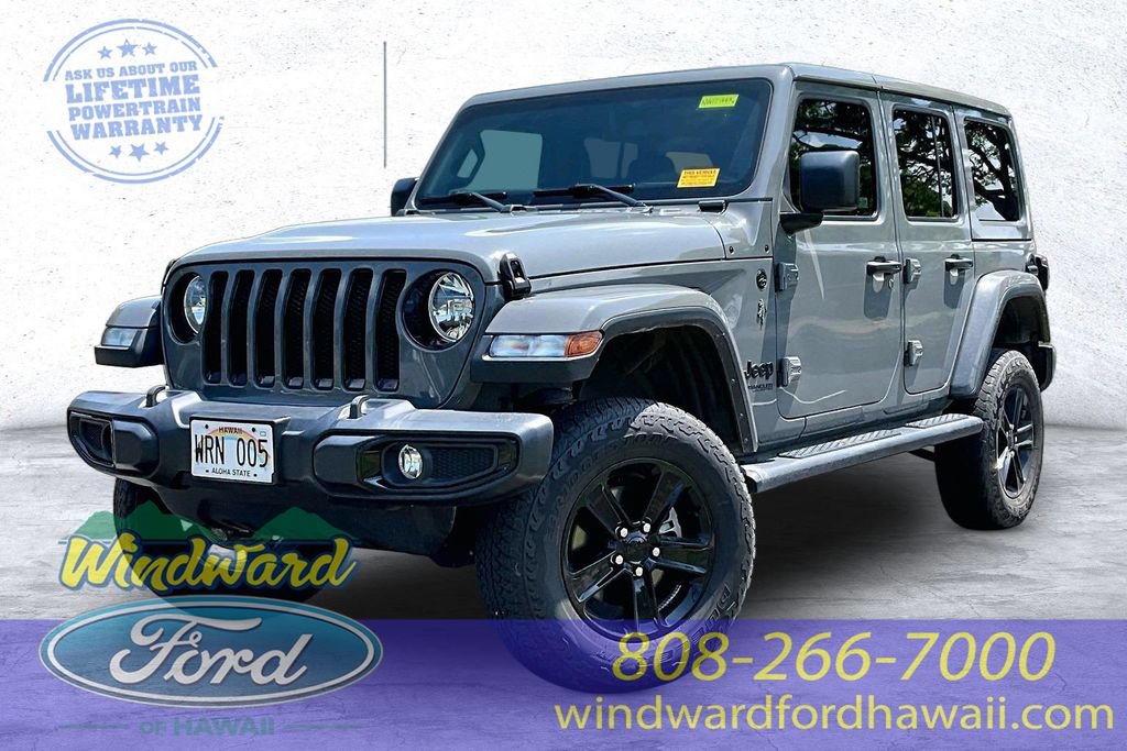 Used 2022 Jeep Wrangler Unlimited Sahara AWD/4WD image 1