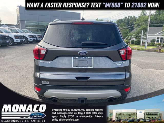 Certified 2019 Ford Escape Titanium w/ U9j03 - Titanium Tow Package AWD/4WD image 7