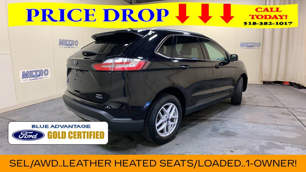 Certified 2022 Ford Edge SEL w/ Convenience Package AWD/4WD image 3