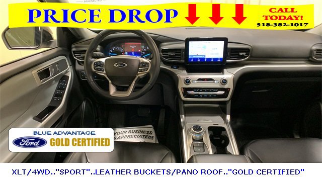 Certified 2022 Ford Explorer XLT w/ Equipment Group 202A image 28