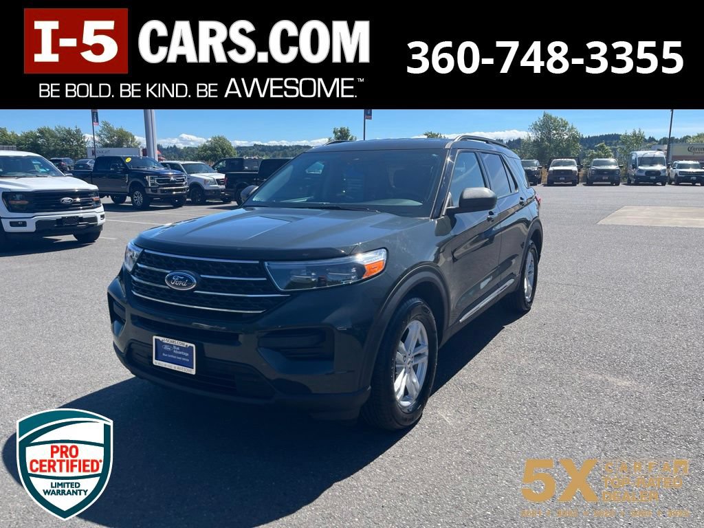 Certified 2022 Ford Explorer XLT w/ Class IV Trailer Tow Package
