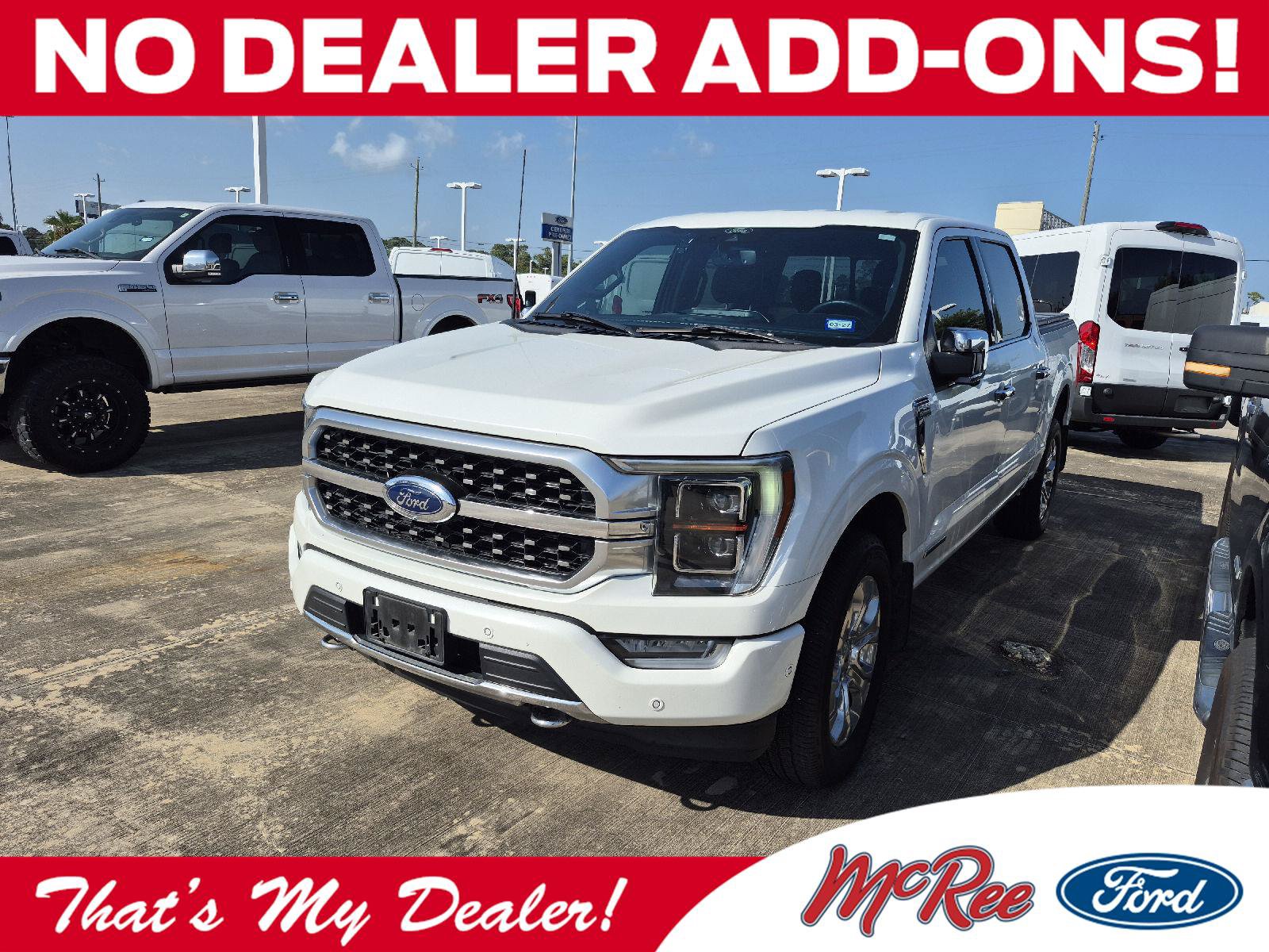 Certified 2022 Ford F150 Platinum w/ Equipment Group 701A High AWD/4WD image 1