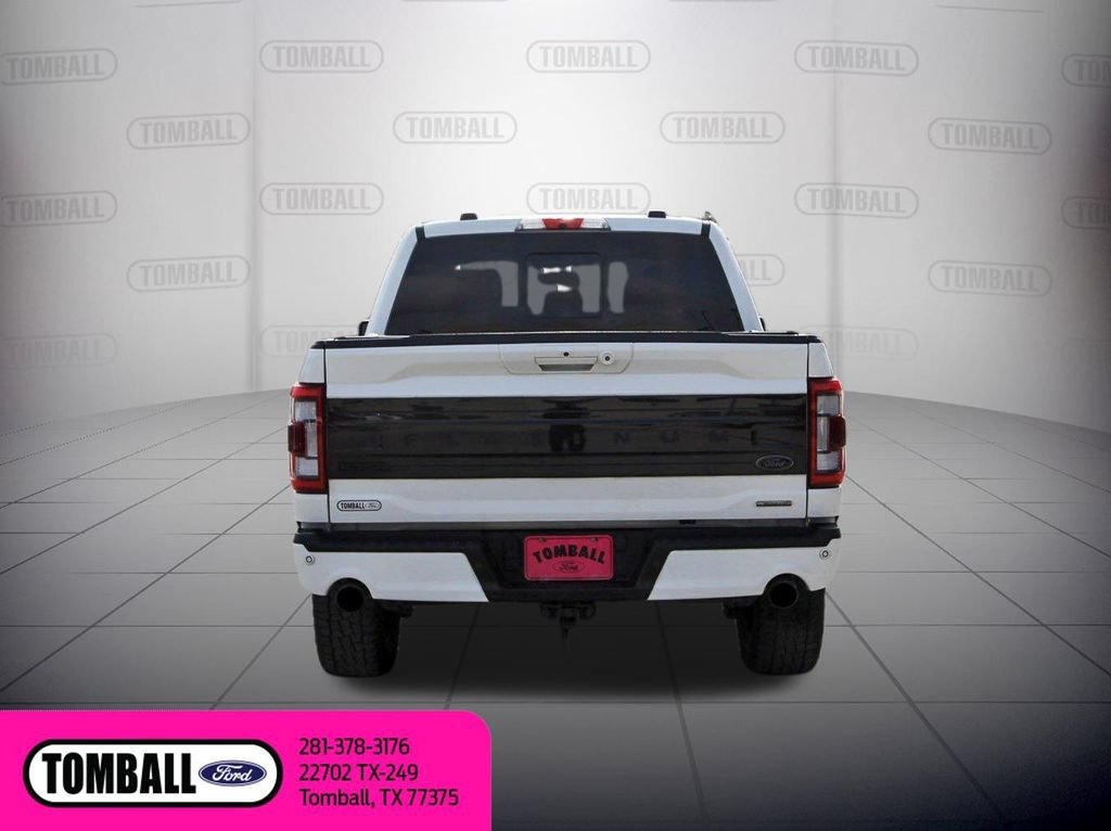 Certified 2022 Ford F150 Platinum w/ Equipment Group 701A High AWD/4WD image 7