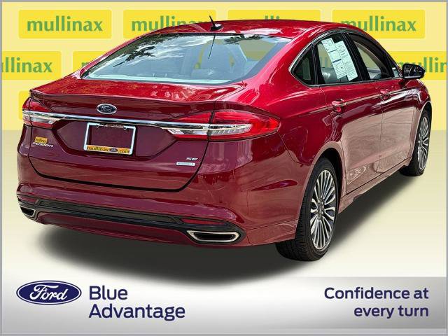 Certified 2017 Ford Fusion SE w/ Fusion SE Technology Package FWD image 4