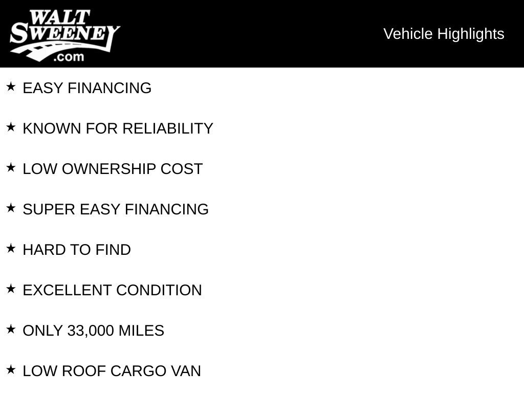 Certified 2021 Ford Transit 250 Low Roof w/ Exterior Upgrade Package RWD image 16