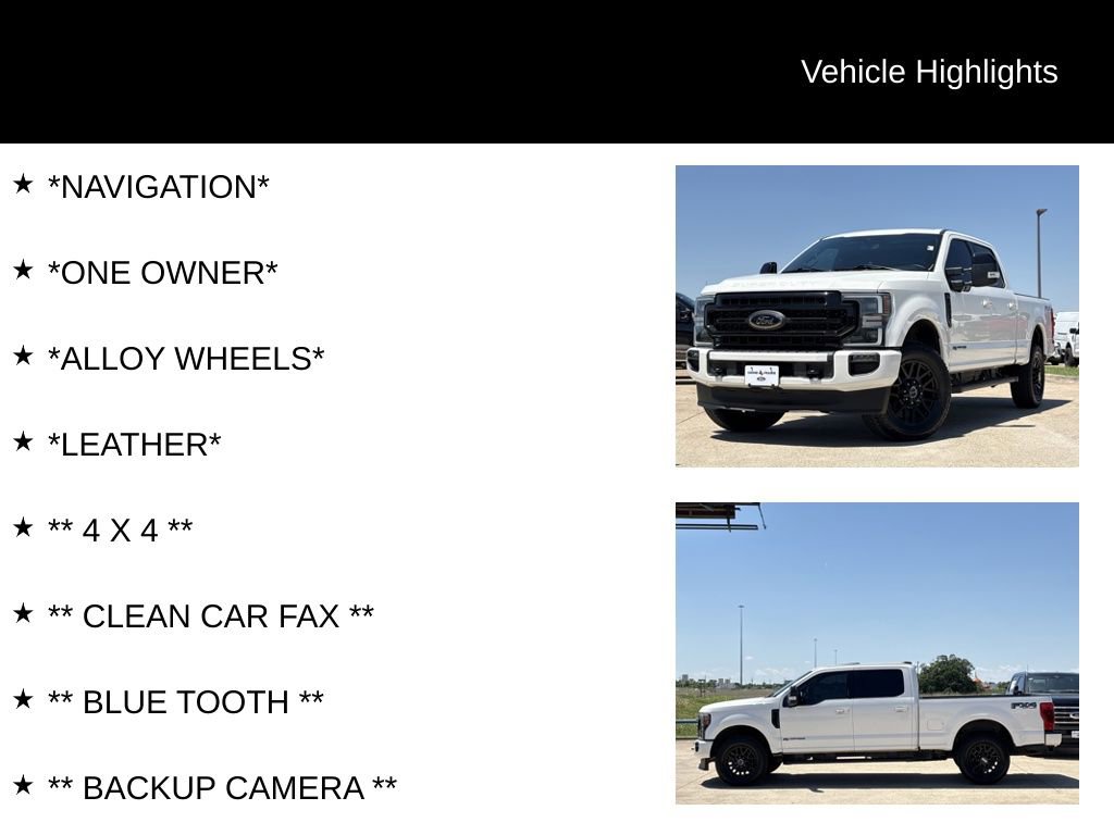 Certified 2022 Ford F250 Lariat w/ Lariat Ultimate Package AWD/4WD image 4