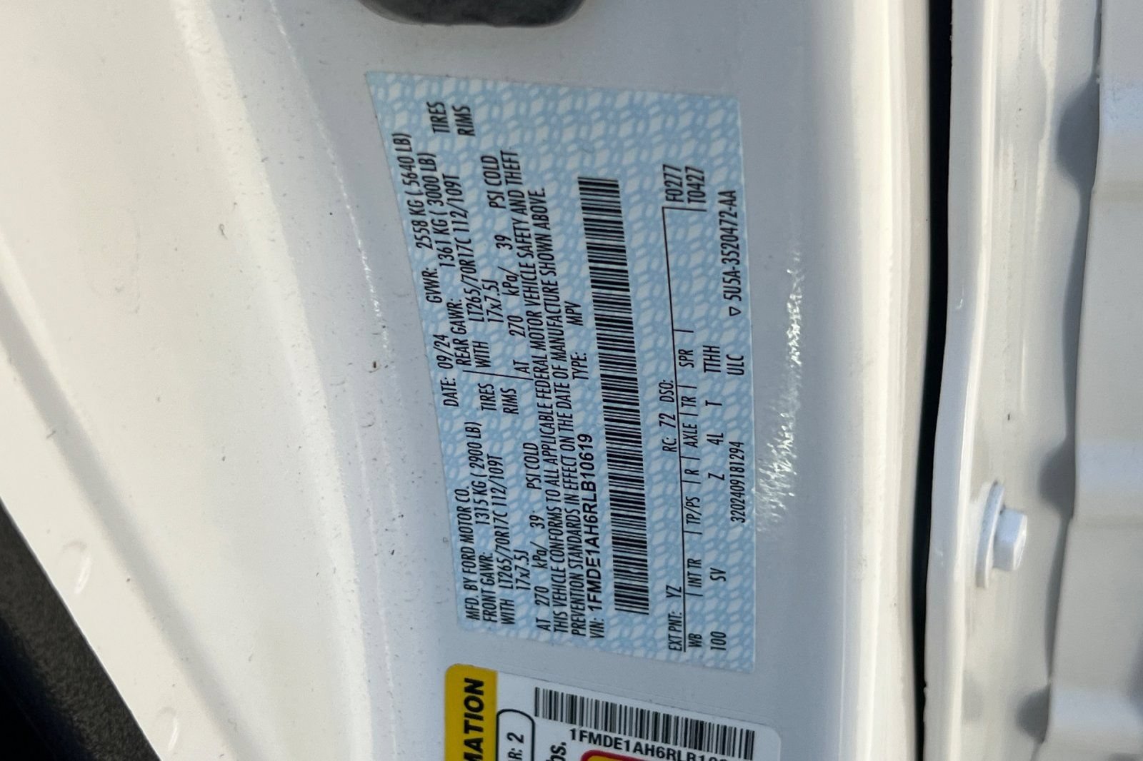 Certified 2024 Ford Bronco Black Diamond AWD/4WD image 28