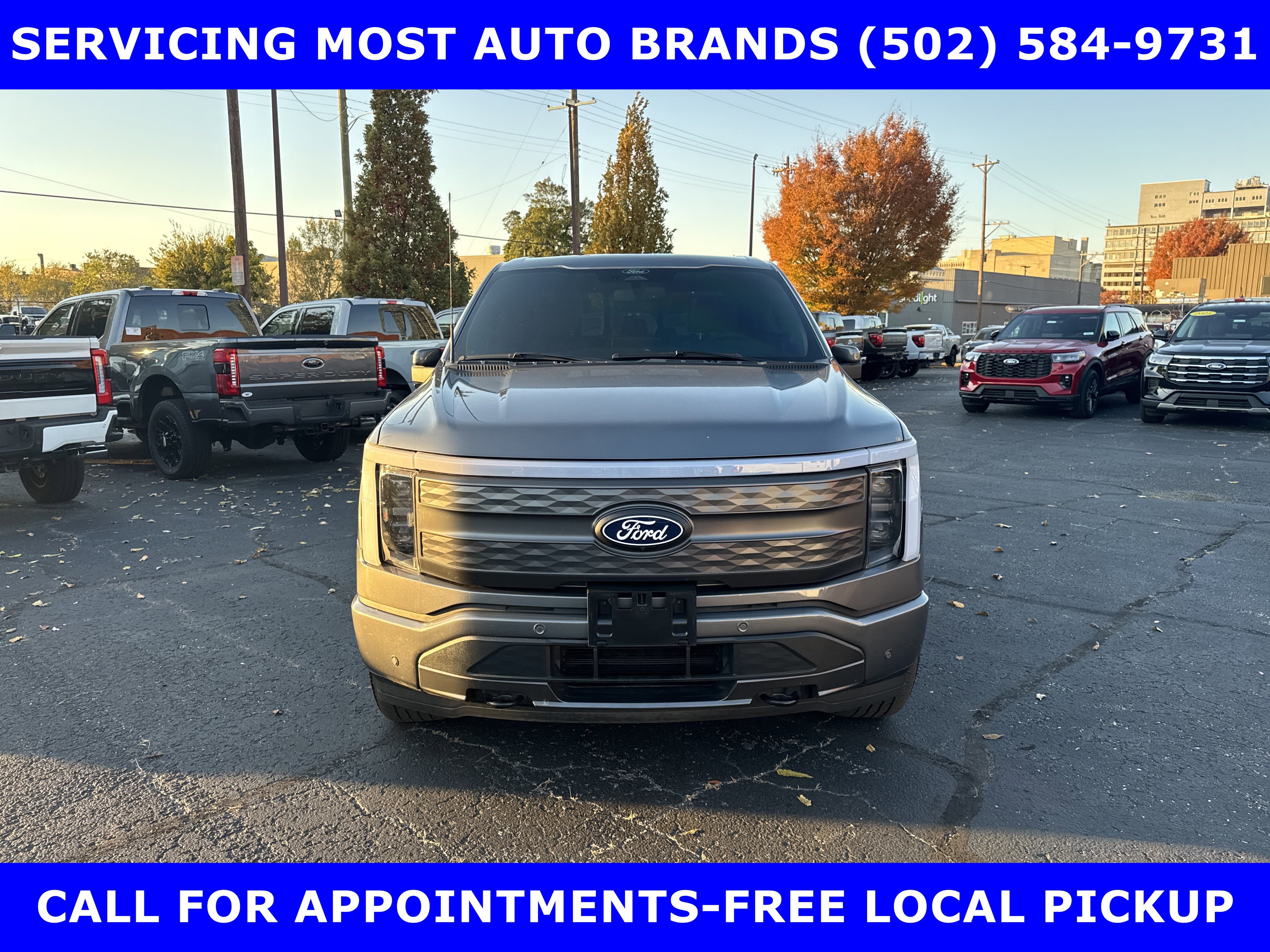 Certified 2024 Ford F150 Lightning Lariat w/ Max Trailer Tow Package image 8